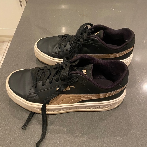 Puma Smash V3 Platform Sneakers - Women’s 8 - Picture 4 of 8